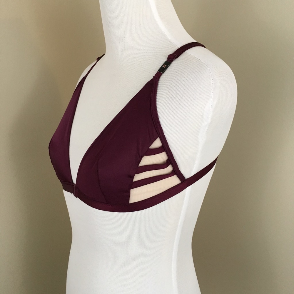 Victoria Secret's Bralette Cut outs Medium Red
